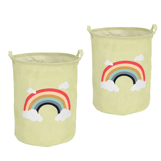 2-Pack Kids' Laundry Baskets for nursery or bedroom ~5235